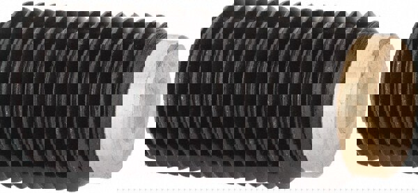 Set Screw: M10 x 1.50 x 20 mm, Soft Tip Point, Steel, Grade 5.8